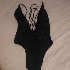 Black Victoria’s Secret one piece swimsuit
